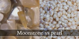 Read more about the article Moonstone VS Pearl – Two Beautiful, Glowing Gemstones