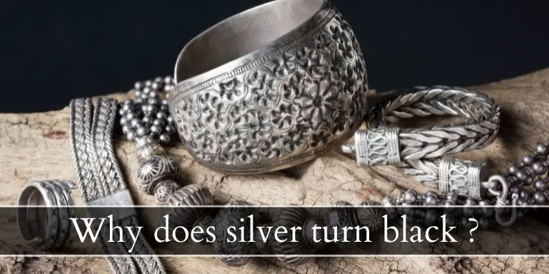 silver turn black