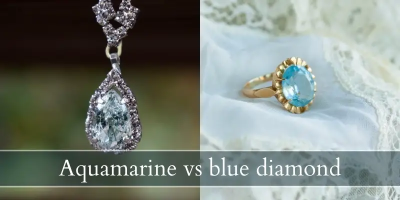 Read more about the article Blue Diamond VS Aquamarine – 5 Ways To Tell Them Apart