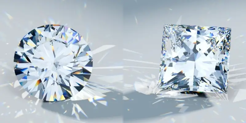 Read more about the article Round VS Princess Cut Diamonds – 7 Differences To Help You Choose