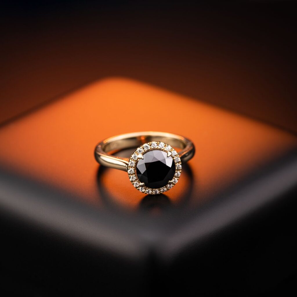 Read more about the article 16 Best Black Diamond Engagement Rings