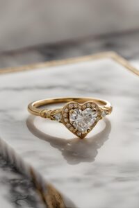 Read more about the article 13 Lovely Heart Shaped Diamond Engagement Rings
